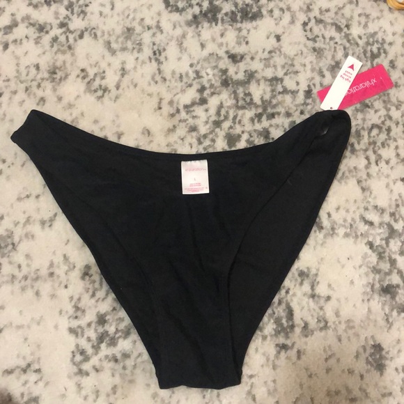 Xhilaration Other - Xhilaration black high leg bikini bottoms